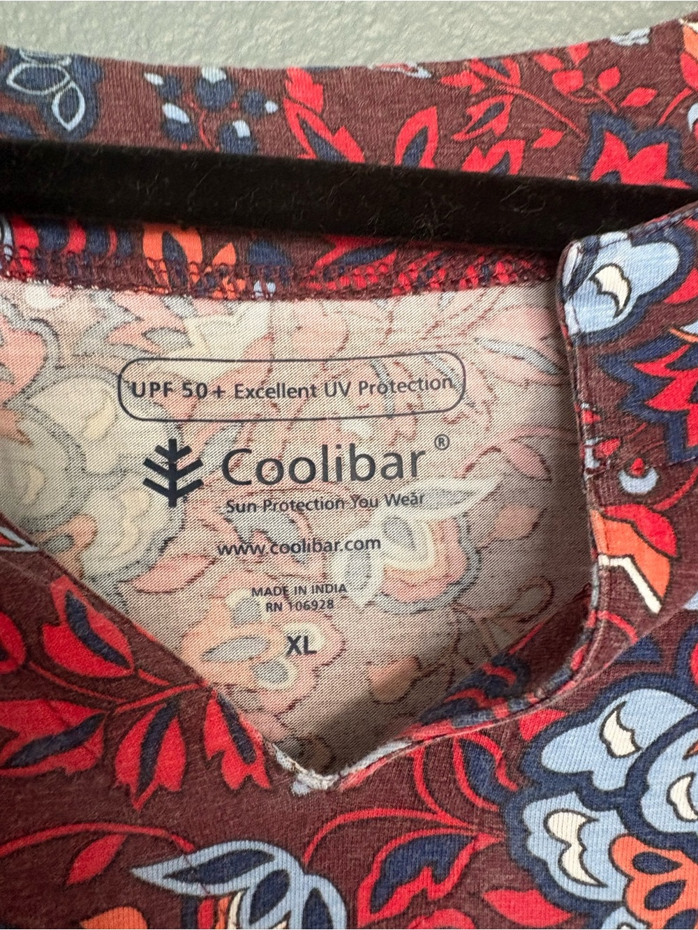 Coolibar UPF 50+ Printed Tunic Dress Bundle Size XL - Picture 3 of 9